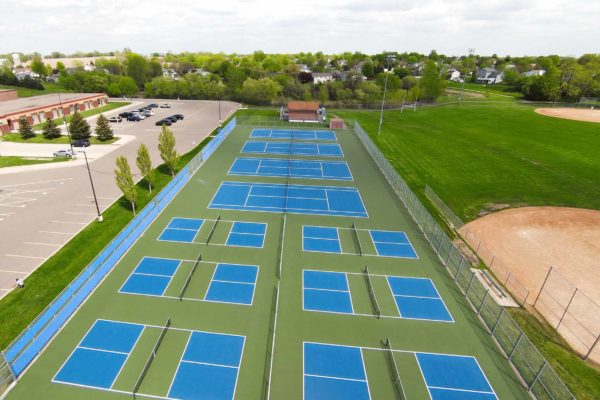 16065 Pickleball Courts Completed-Contractors Photo